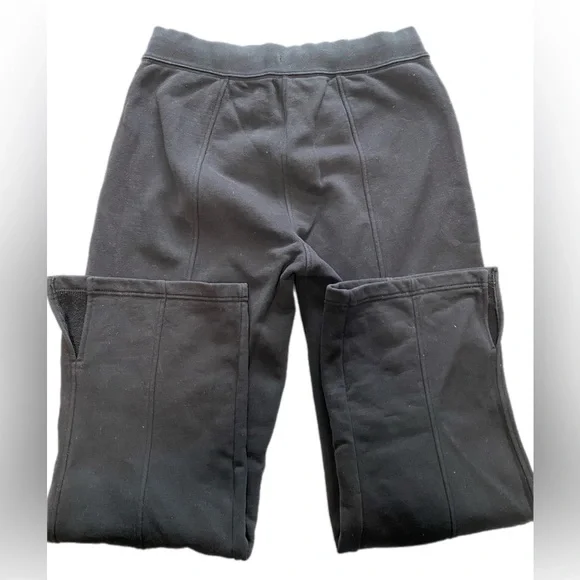 Alo High-Waist Straight Leg Slit Sweatpant - Picture 12 of 16